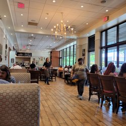 The Manship Wood Fired Kitchen - View of dining room from our table