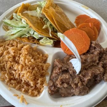 Tito's La Especial - Tacos Al Vapor plate with 3D fork! - Mexican Near Me - Santa Ana, California Tito's La Especial - Tacos Al Vapor plate with 3D fork! - Mexican Near Me - Santa Ana, California