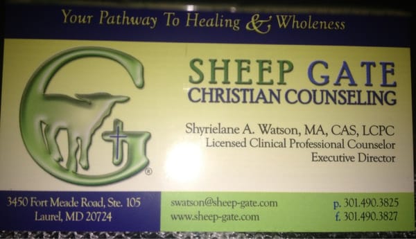 Sheep Gate Christian Counseling