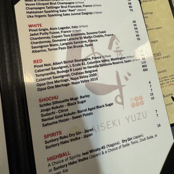 Kaiseki Yuzu - Menu - Japanese Near Me - Las Vegas, Nevada Kaiseki Yuzu - Menu - Japanese Near Me - Las Vegas, Nevada