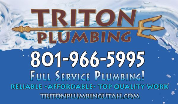 Triton Plumbing Logo
