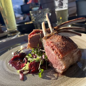 Restaurant Chez Vrony - The Lamb was incredible - Swiss Food Near Me - Zermatt, VS