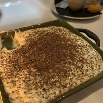 Aqua Pazza - Tiramisu- really nice vanilla mascarpone cream, but I think I would like it better if it had time to set in the fridge - Italian Near Me - Boston, Massachusetts