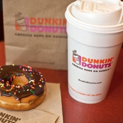 Dunkin' - Have to have a donut. Just one