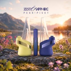 KLOWDZ Vapor & Smokeshop - New Puffco colors in stock: Peak Zest, Peak Sapphire, and Pivot Sapphire. 21+ only.
