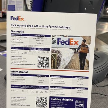 FedEx Office Print & Ship Center - Holiday shipping rates and information - Printing Services Near Me - Van Nuys, California FedEx Office Print & Ship Center - Holiday shipping rates and information - Printing Services Near Me - Van Nuys, California