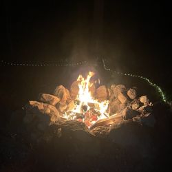 Whispering Pines Campground - Fire pit