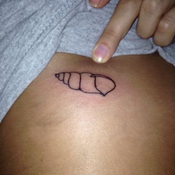 Frontline Tattoo Oceanside - Seashell by Myles - Tattoo Near Me - Oceanside, California