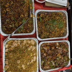 China Dragon - Shrimp Lo Mein, Shrimp Fried Rice(LARGE)