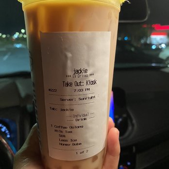 Sunright Tea Studio - Eastvale - Milk Tea - Bubble Tea Near Me - Eastvale, California
