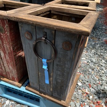 McLaurin Farms - Neat wooden containers for plants or umbrellas. - Party & Event Planning Near Me - Greensboro, North Carolina McLaurin Farms - Neat wooden containers for plants or umbrellas. - Party & Event Planning Near Me - Greensboro, North Carolina