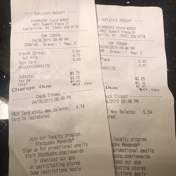 Starbucks - $.80 for extra cream in my hot coffee. - Coffee & Tea Near Me - Louisville, Kentucky Starbucks - $.80 for extra cream in my hot coffee. - Coffee & Tea Near Me - Louisville, Kentucky