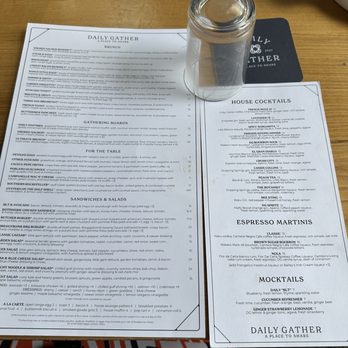Daily Gather - Menu. Brunch board for us - Breakfast & Brunch Near Me - Houston, Texas