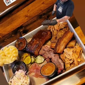 Old City Barbeque - Sampler platter - Barbeque Near Me - Williamsburg, Virginia