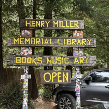 Henry Miller Memorial Library - Bookstores Near Me - Big Sur, California