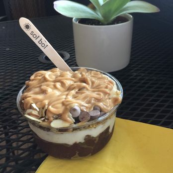 Sol Bol Acai - Maybe a tad bit less peanut butter next time - Acai Bowls Near Me - Visalia, California