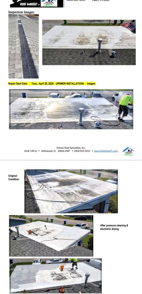 Slide of Artisan Roof Specialists