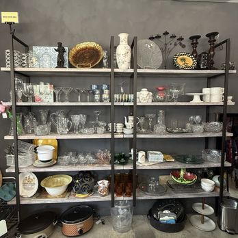 Not 2 Shabby - Glassware and home decor - Thrift Stores Near Me - Highlands, New Jersey