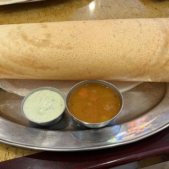 Masala Kraft Cafe - Plain Dosa (crispy rice and lentil crepe) - Indian Near Me - Hartsdale, New York