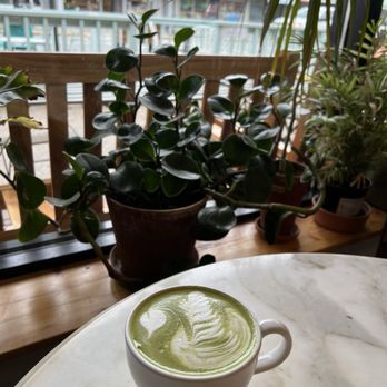 Green Olive Market and Cafe - Matcha Latte - Cafes Near Me - Squamish, British Columbia