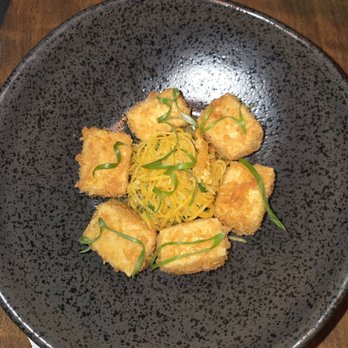 Hai Noon - Fried tofu with green papaya salad and curry dressing - Japanese Near Me - Scottsdale, Arizona Hai Noon - Fried tofu with green papaya salad and curry dressing - Japanese Near Me - Scottsdale, Arizona
