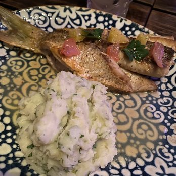 Cafe La Trova - Local catch snapper - Cocktail Bars Near Me - Miami, Florida