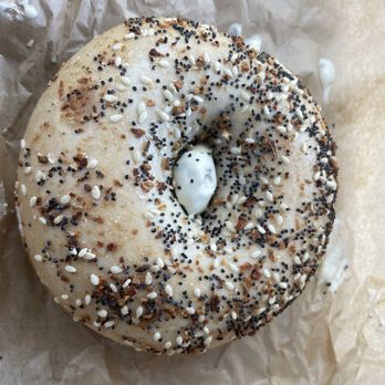 Einstein Bros. Bagels - My fave! Everything bagel! Wow! - Coffee & Tea Near Me - Plant City, Florida Einstein Bros. Bagels - My fave! Everything bagel! Wow! - Coffee & Tea Near Me - Plant City, Florida