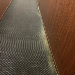 Moldy floor and smells disgusting