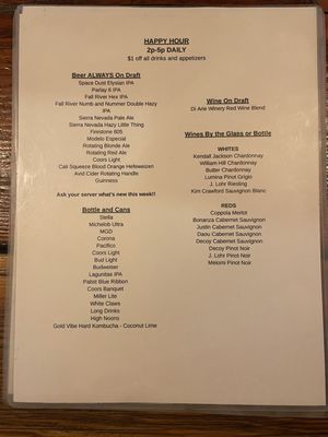 Menu photo 5 Chop 40 Verdi, NV Menu photo 5 Chop 40 Verdi, NV