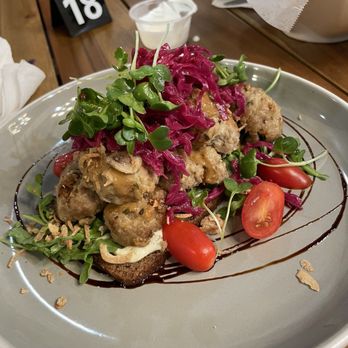 Nordic Bites - Meatball open-faced sandwich - Hot Dogs Near Me - Stockton, California