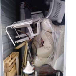 This is my stuff just tossed in my unit.