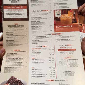 Cheddar's Scratch Kitchen - Menu - American Near Me - Lansing, Michigan
