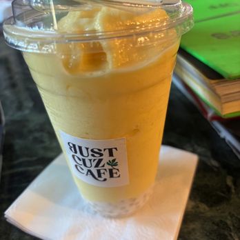 Just Cuz Cafe - Mango Freeze - Cafes Near Me - Lacey, Washington Just Cuz Cafe - Mango Freeze - Cafes Near Me - Lacey, Washington
