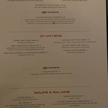 Double Cut - Menu - Steakhouses Near Me - Round Rock, Texas