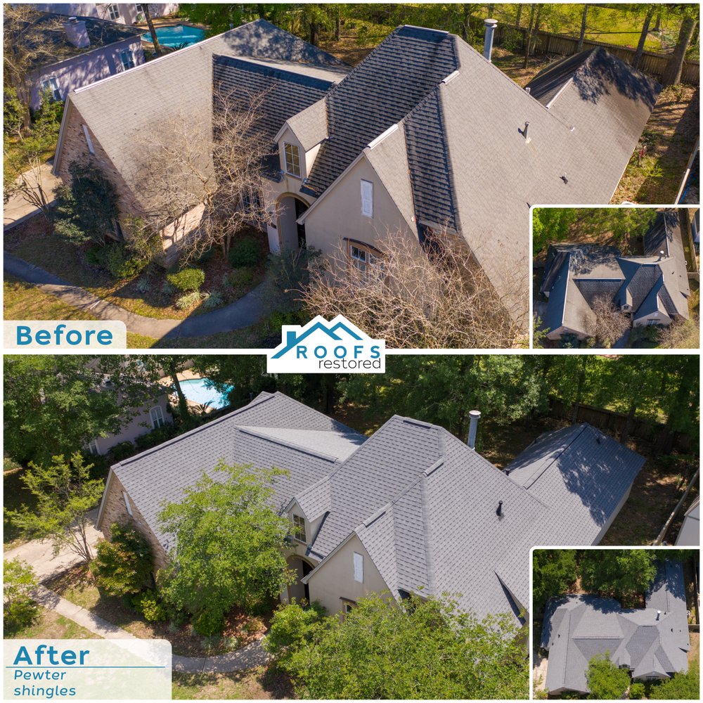 Slide of Roofs Restored