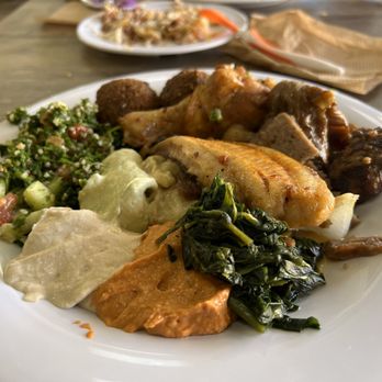 Dimassi's Mediterranean Buffet - Sugar Land - Plate #2 for today - Mediterranean Near Me - Sugar Land, Texas
