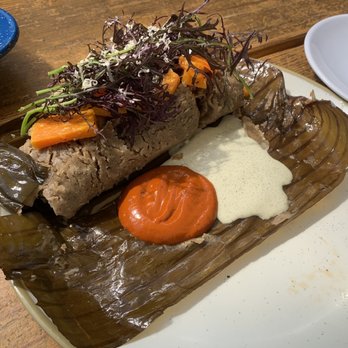 NIDO's BackYard - Tamal de Berenjena - Mexican Near Me - Oakland, California
