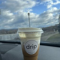 Drip Coffee - Small Iced White Mocha with Cold Foam