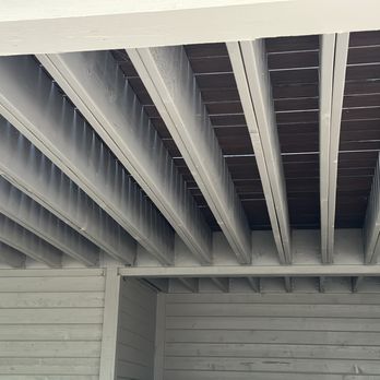 Master Custom Painting - James meticulously painted each support beam for the deck. - Painters Near Me - Reno, Nevada Master Custom Painting - James meticulously painted each support beam for the deck. - Painters Near Me - Reno, Nevada