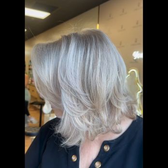 Foil & Tone - Root touch up and pulled through.
Cut and style! - Hair Salons Near Me - Pasco, Florida Foil & Tone - Root touch up and pulled through.
Cut and style! - Hair Salons Near Me - Pasco, Florida