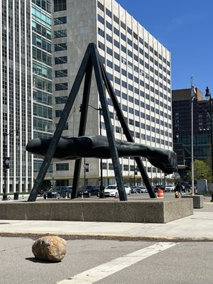 Monument to Joe Louis “The Fist” by null