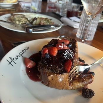 Harper's - Stuffed French toast - Steakhouses Near Me - Nashville, Tennessee Harper's - Stuffed French toast - Steakhouses Near Me - Nashville, Tennessee