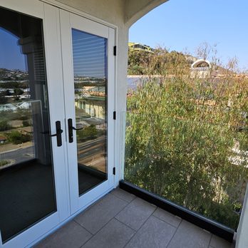 Allusions Glazing - New French doors at Living Room - Glass & Mirrors Near Me - San Clemente, California