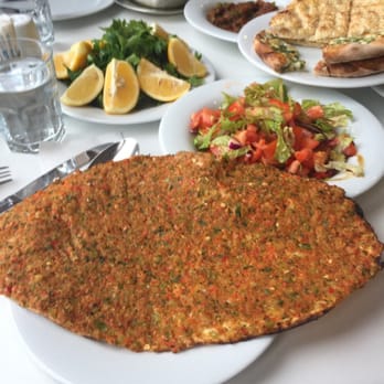 İmam Çağdaş - Lahmacun "Turkish pizza" w ground beef - Kebab Near Me - Gaziantep, 27 İmam Çağdaş - Lahmacun "Turkish pizza" w ground beef - Kebab Near Me - Gaziantep, 27