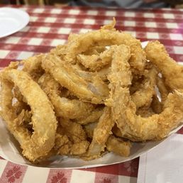Onion ring appetizer for the win! Onion ring appetizer for the win!