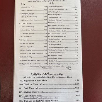 Linlee's Chinese Cuisine - Menu - Chinese Near Me - Spring Valley, California Linlee's Chinese Cuisine - Menu - Chinese Near Me - Spring Valley, California