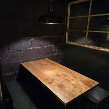 The Water Stop - Interior booths - American Near Me - Marfa, Texas The Water Stop - Interior booths - American Near Me - Marfa, Texas