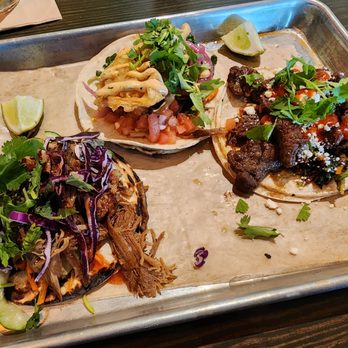Union Taco - Chesapeake - Back again! Clockwise from top: Baja | Bulgogi Beef | Bahn Mi - Mexican Near Me - Chesapeake, Virginia Union Taco - Chesapeake - Back again! Clockwise from top: Baja | Bulgogi Beef | Bahn Mi - Mexican Near Me - Chesapeake, Virginia