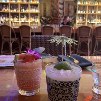 Cane Tiki Room - A little sad that all of the drinks didn't come in tiki mugs, but they were delicious! - Tiki Bars Near Me - Paso Robles, California Cane Tiki Room - A little sad that all of the drinks didn't come in tiki mugs, but they were delicious! - Tiki Bars Near Me - Paso Robles, California