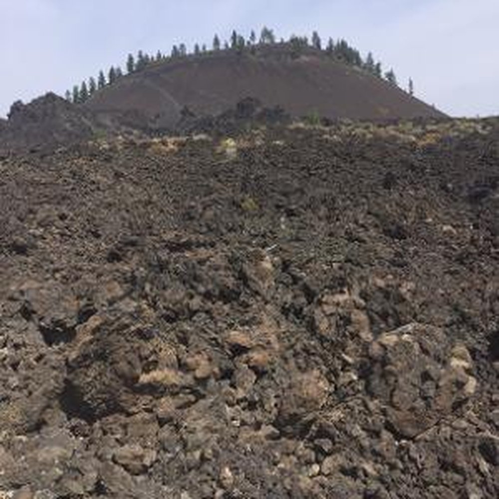 Newberry National Volcanic Monument - Lava flow with cinder cone. . cool! - Landmarks & Historical Buildings Near Me - Bend, Oregon Newberry National Volcanic Monument - Lava flow with cinder cone. . cool! - Landmarks & Historical Buildings Near Me - Bend, Oregon